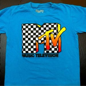 MTV Logo Print Tee Shirt - UPDATED LISTING